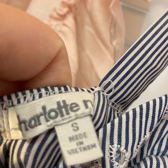 Fit and flare blue dress. size small - Picture 4 of 5